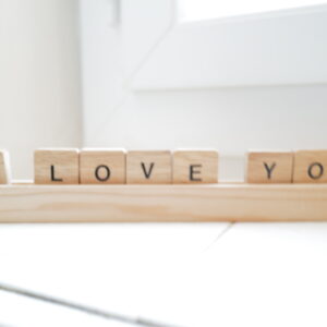 I love you lettres