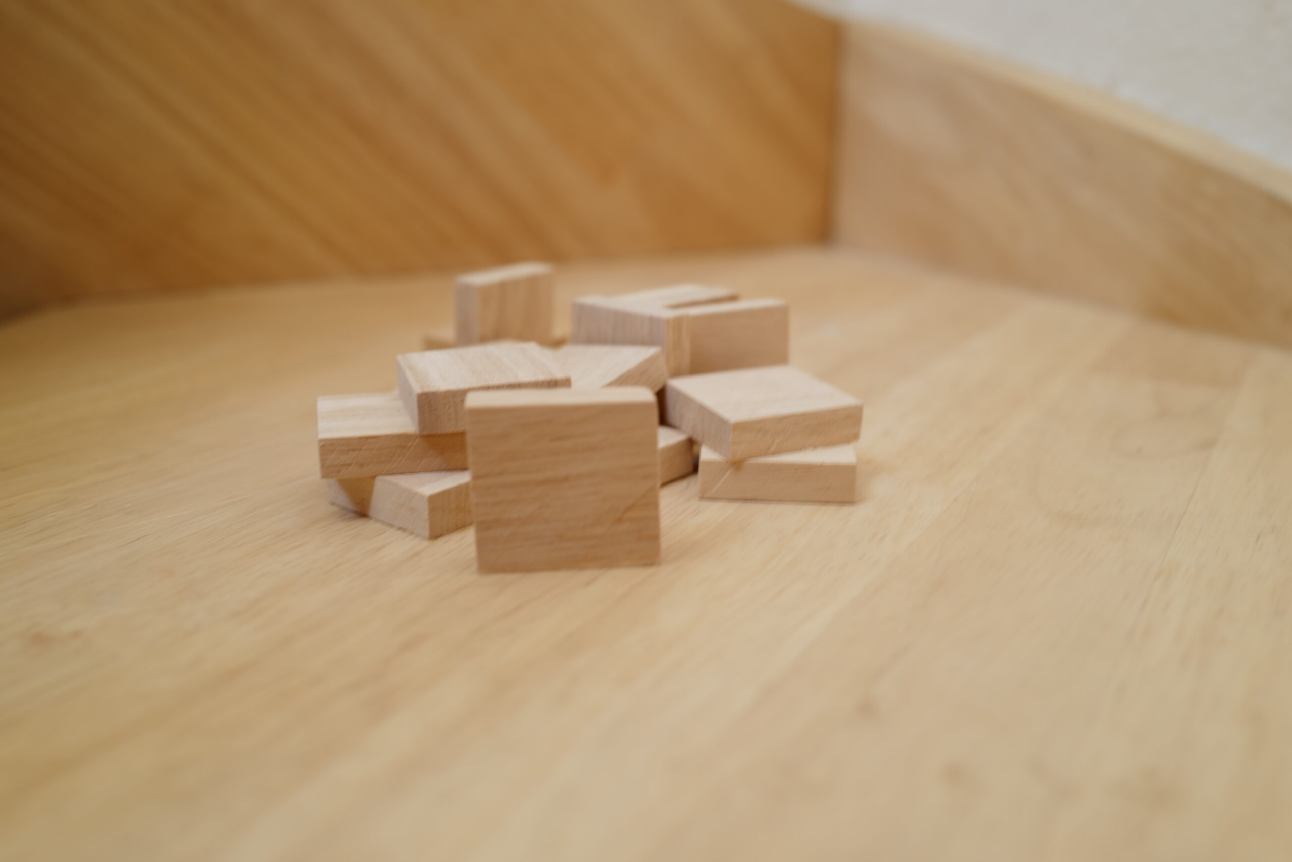Petit carré en bois